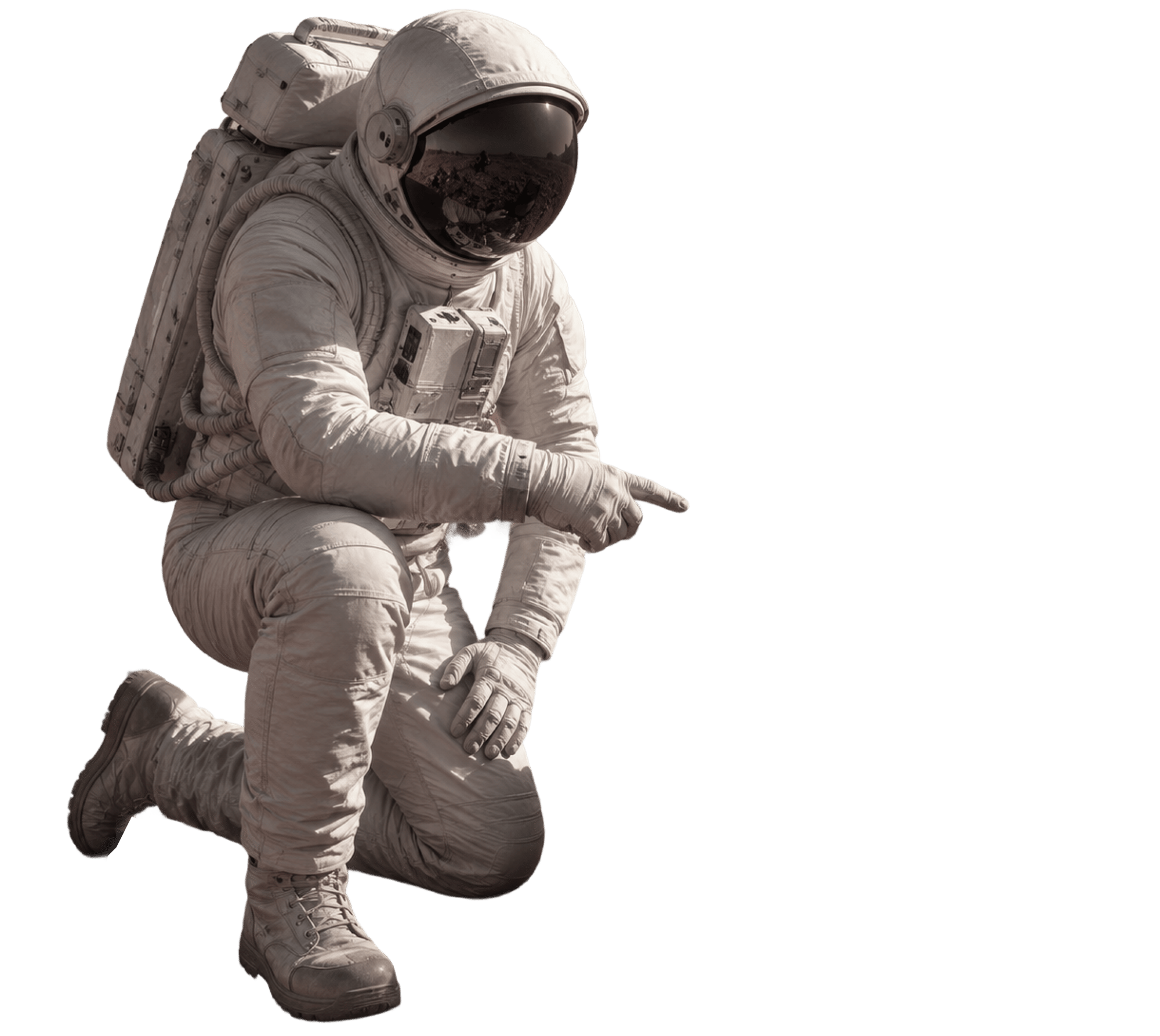 Astronaut-showing the way_2 Astronaut-showing the way_2