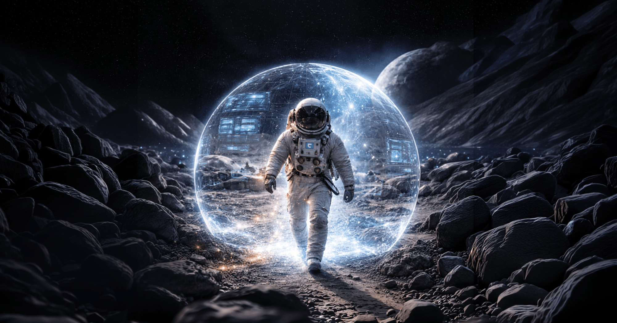 Astronaut_hologram_XIlogo 2 Astronaut_hologram_XIlogo 2