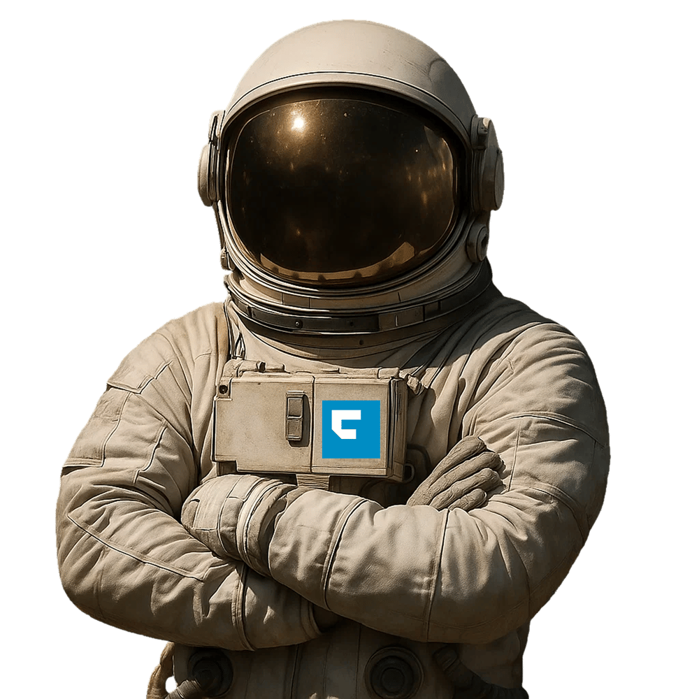 Confident astronaut-1