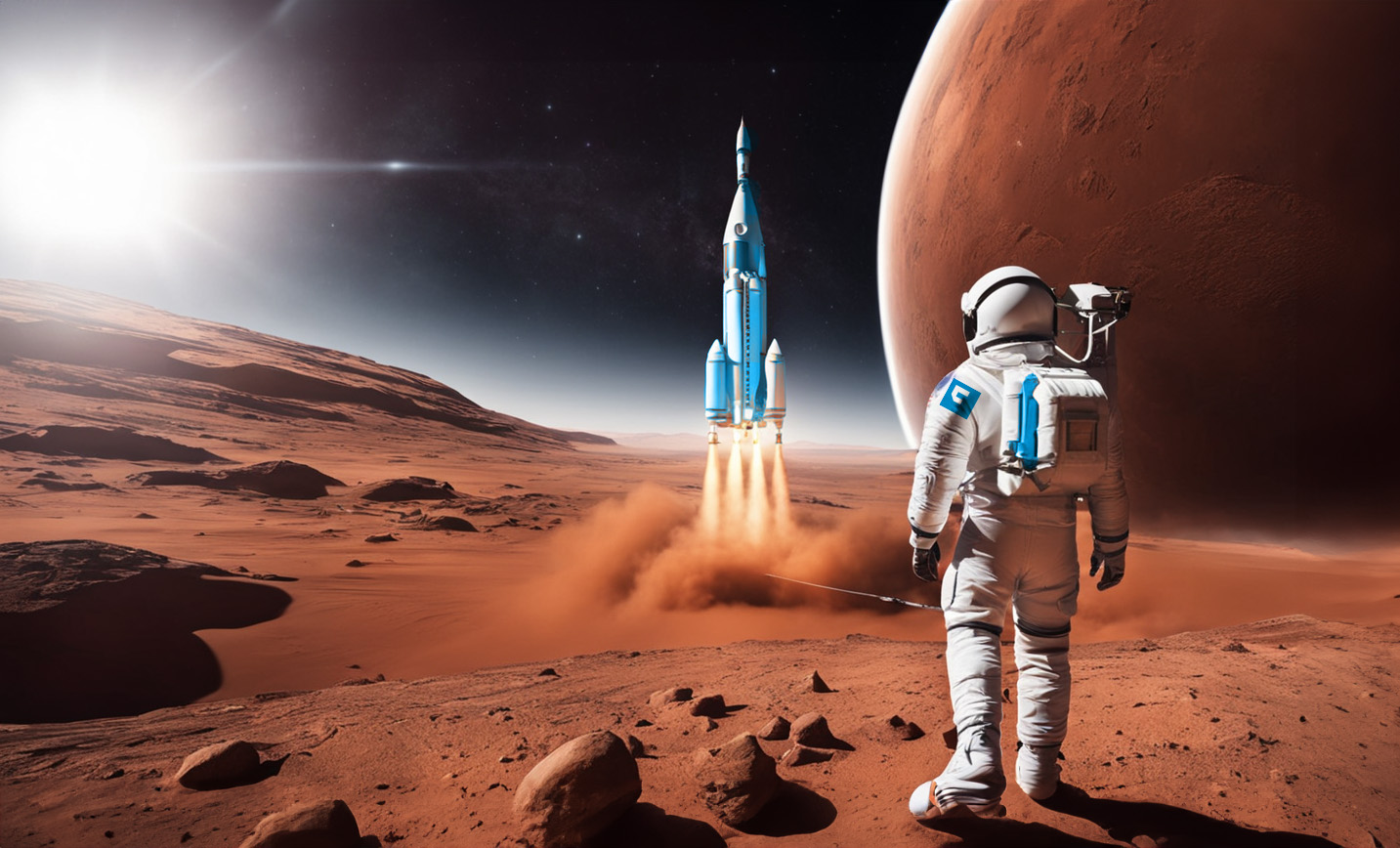 Astronaut to new heights 